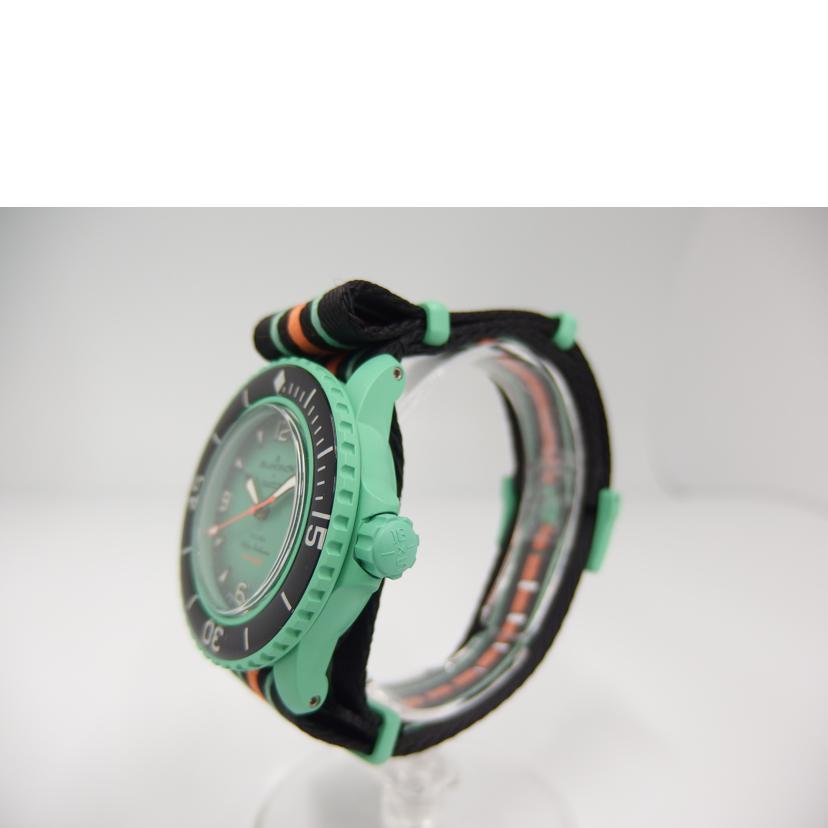 swatch スウォッチ/インディアンオーシャン／BLANCPAIN／オートマチック/S035I100//Aランク/82