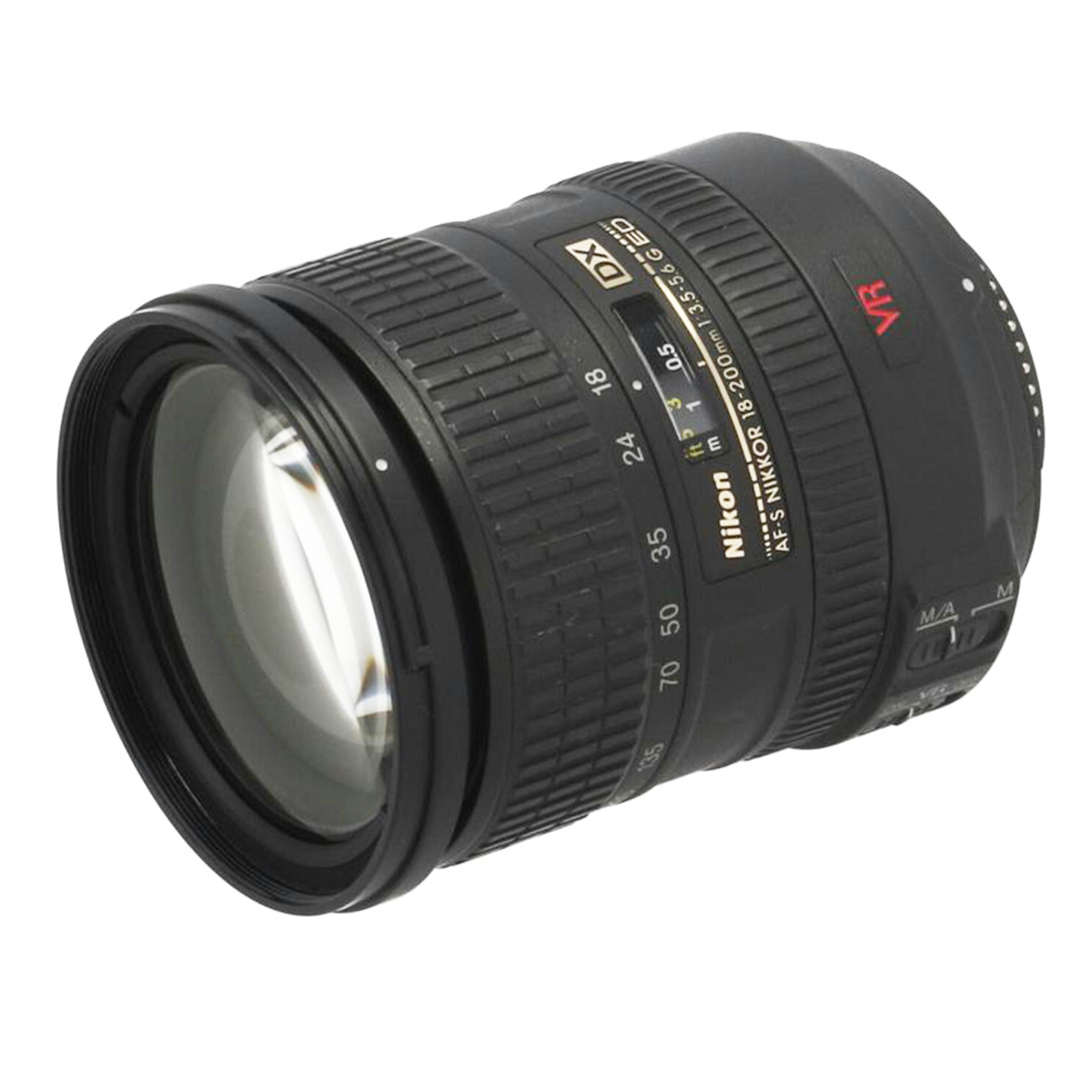 ニコン AF-S DX VR Zoom-Nikkor 18-200mm（ニコン】AF-S DX VR