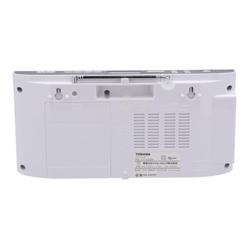 TOSHIBA 東芝　/CDラジオ/TY-CW26//190670488K0/Bランク/62