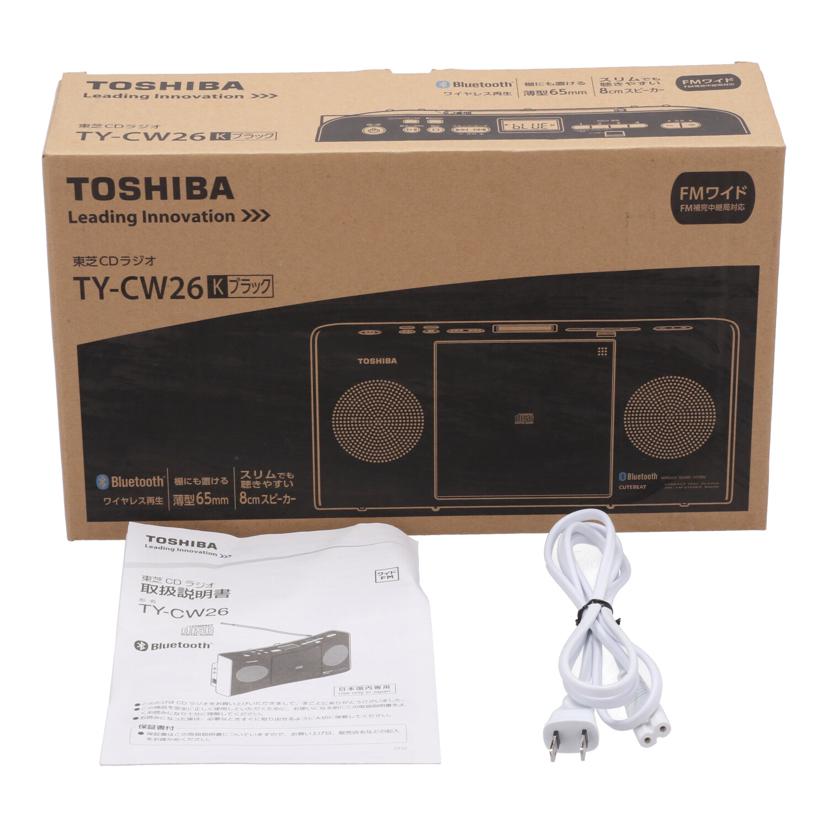 TOSHIBA 東芝　/CDラジオ/TY-CW26//190670488K0/Bランク/62
