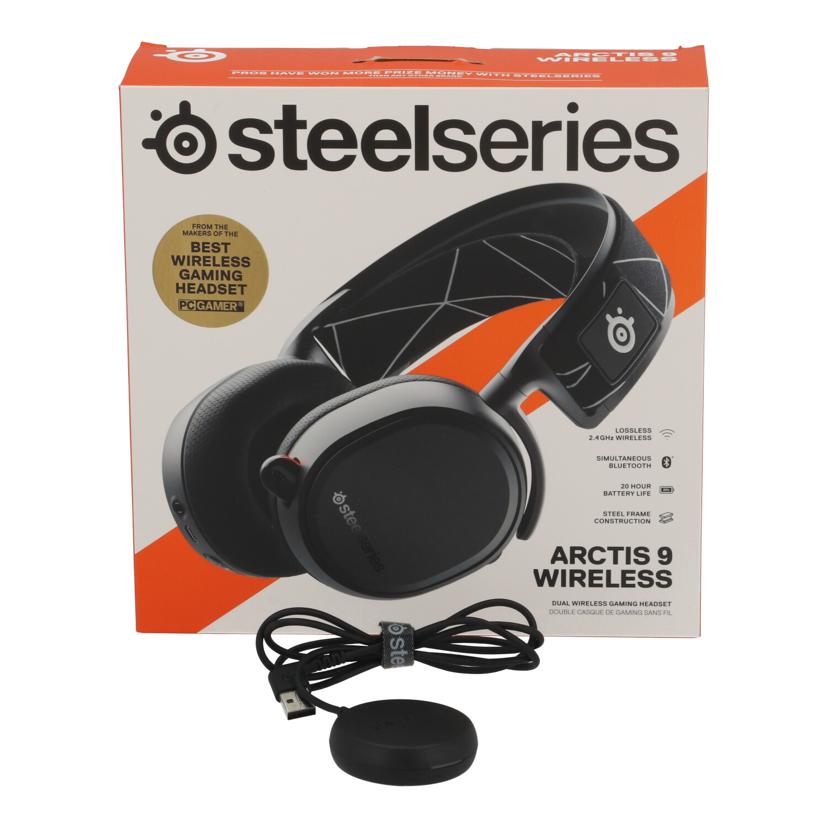 SteelSeries スティールシリーズ　/ワイヤレスゲーミングヘッドセット／Arctis　9　Wireless/ARCTIS9//6148431330042200552/Bランク/71