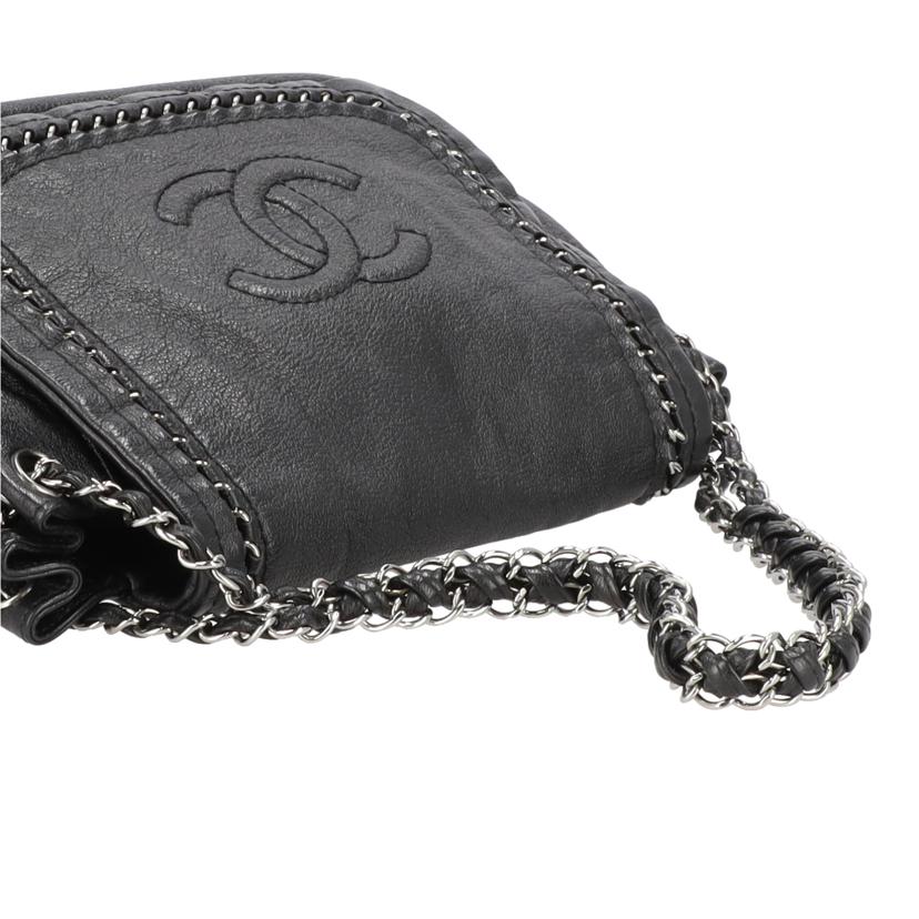 CHANEL/ラグジュアリーラインフラップチェーンショルダー//110*****/Aランク/24