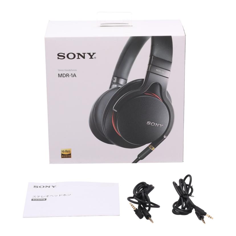 SONY　 ソニー　/ハイレゾ対応ステレオヘッドホン/MDR-1A//S011064841A/Bランク/82