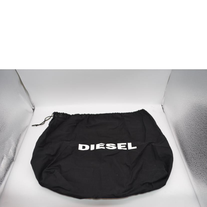 DIESEL ディーゼル/ミスマッチサッチェル／スムースレザー／ブラック//ABランク/89