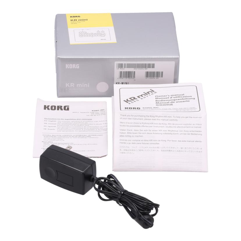 KORG コルグ /リズムマシン/KR Mini//00054189/ABランク/05