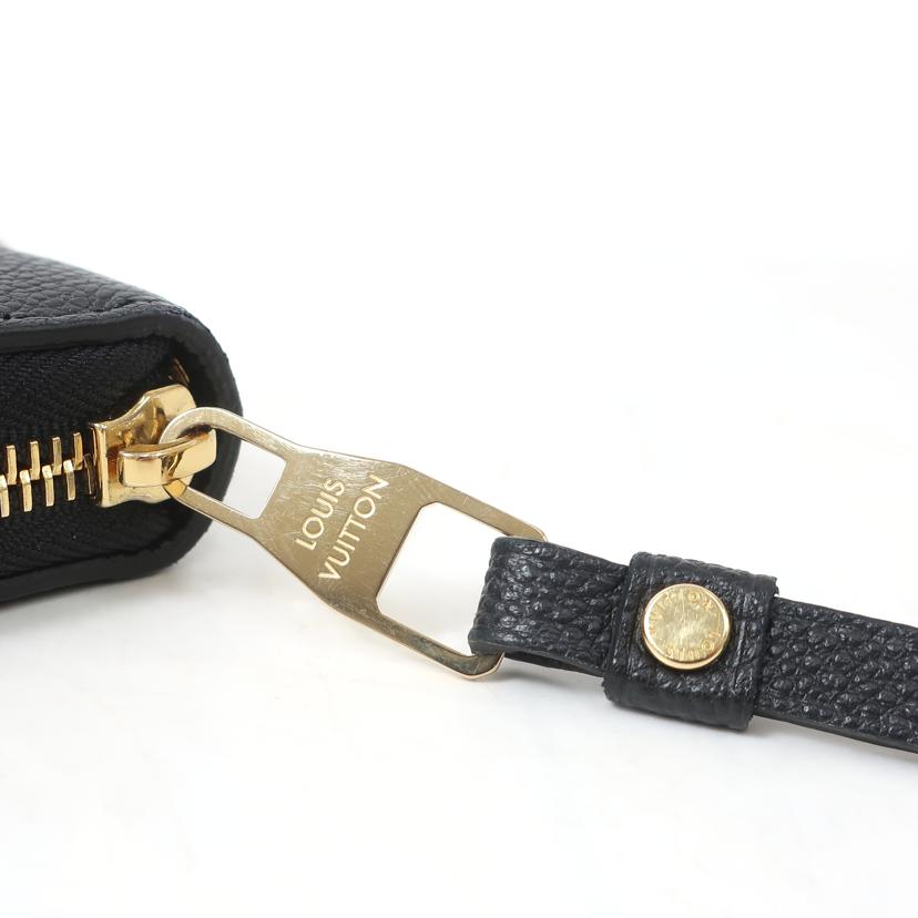 LOUIS VUITTON ルイヴィトン/ジッピー・ウォレット　ブラック　ベージュ／　モノグラム・アンプラント　長財布/M80481//ABランク/65