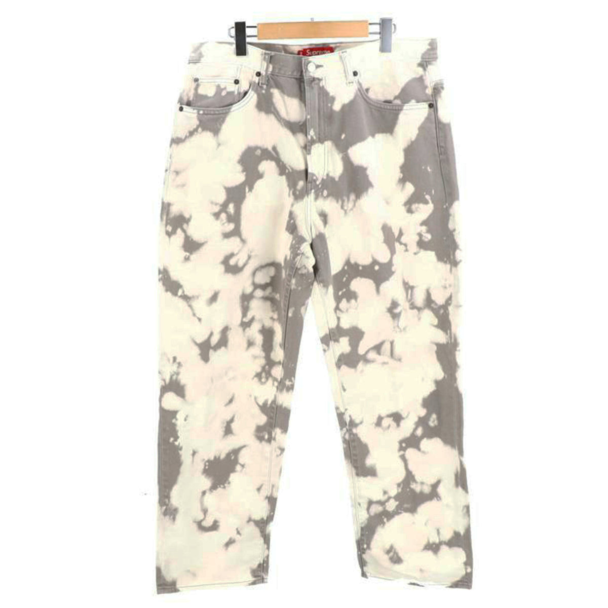 Supreme シュプリーム/Baggy Jean Bleached 25ss//ABランク/19