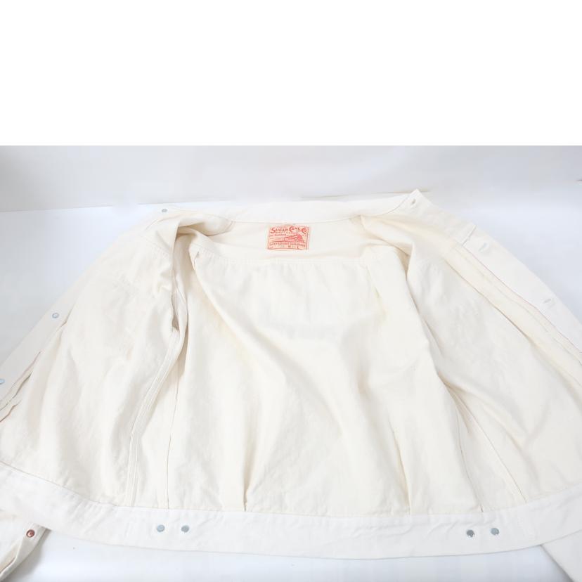 Sugar　Cane シュガーケーン/ホワイトジャケット　サイズ44　XXLサイズ　オフホワイト/SC15720//Aランク/65