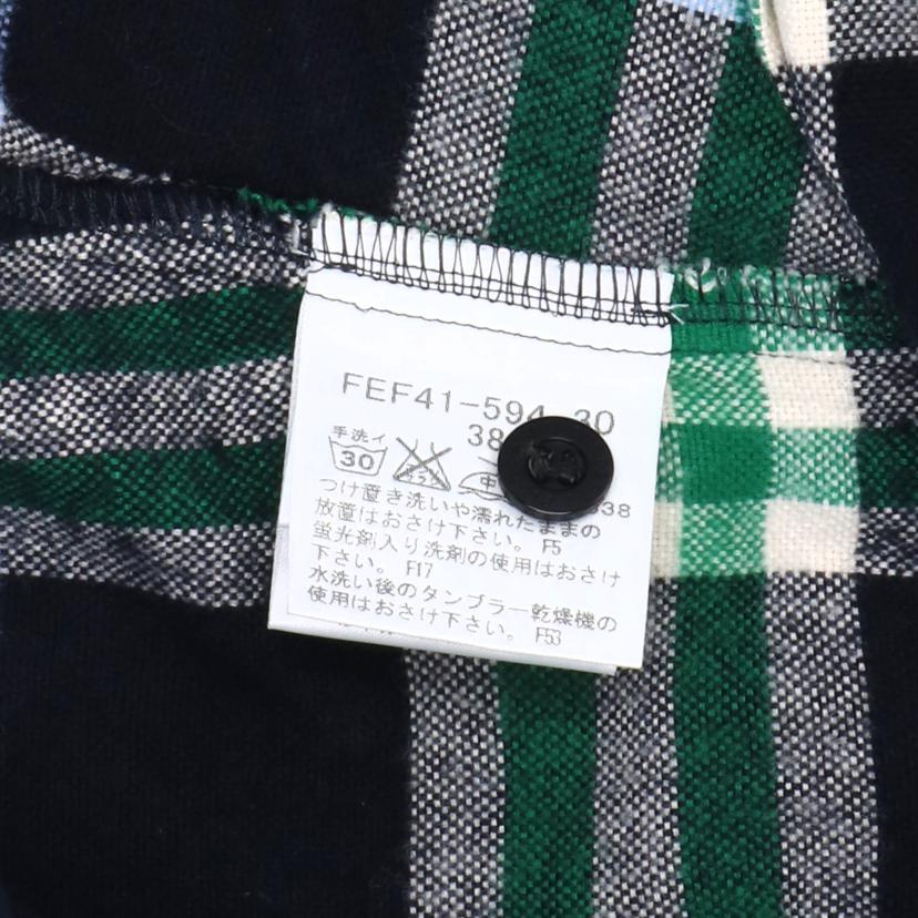 BURBERRY　BLUELABEL バーバリーブルーレーベル/長袖チェックシャツ/FEF41-594-30//Aランク/09