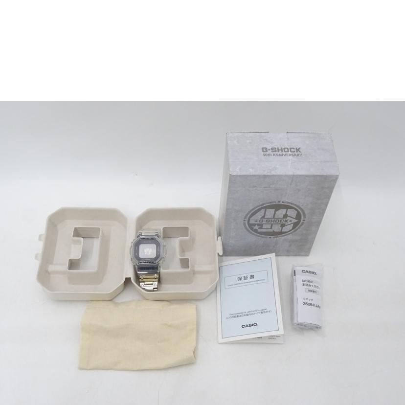 CASIO カシオ/G－SHOCK／40周年記念クリアミックス／クォーツ/DWE-5640RX-7JR//D3F***/Aランク/69