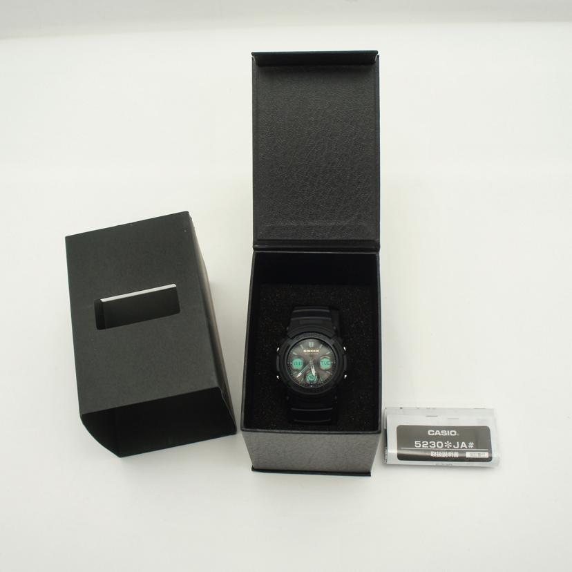 CASIO カシオ/G－SHOCK／M100シリーズ／アナデジタフソーラー/AWG-M100RC-1AJF//523*/Aランク/75