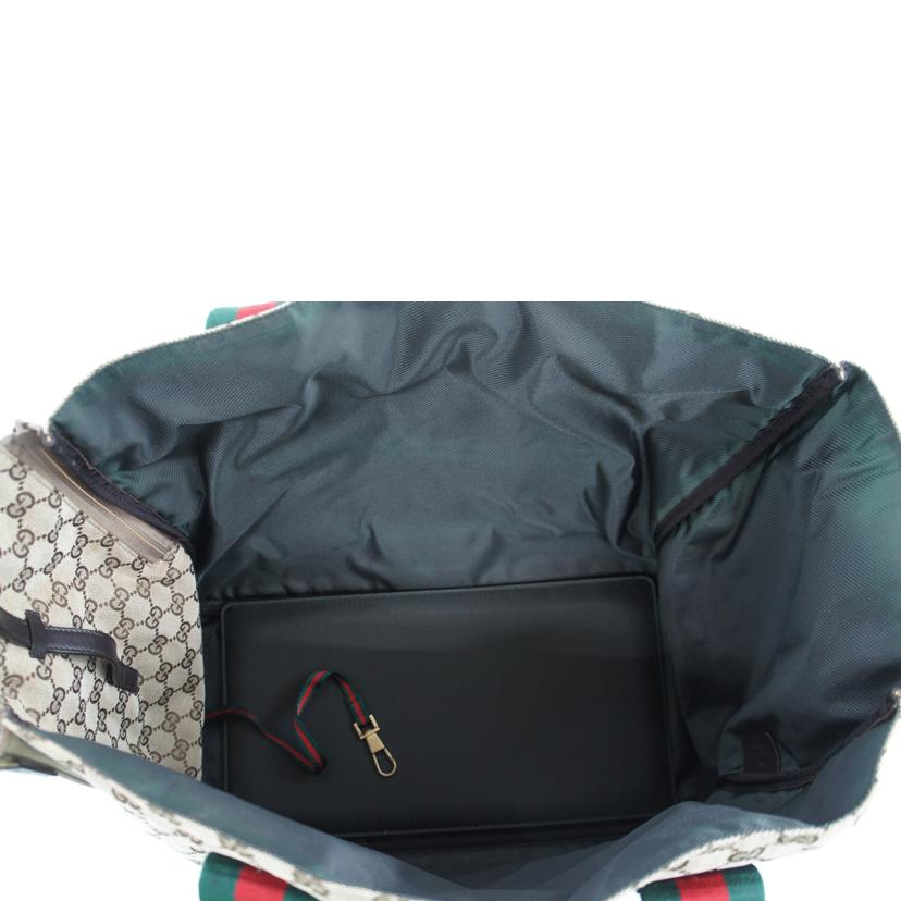 GUCCI グッチ/GGキャンバスシェリーライン／ドックキャリーショルダーバック/131697//061***/Aランク/64