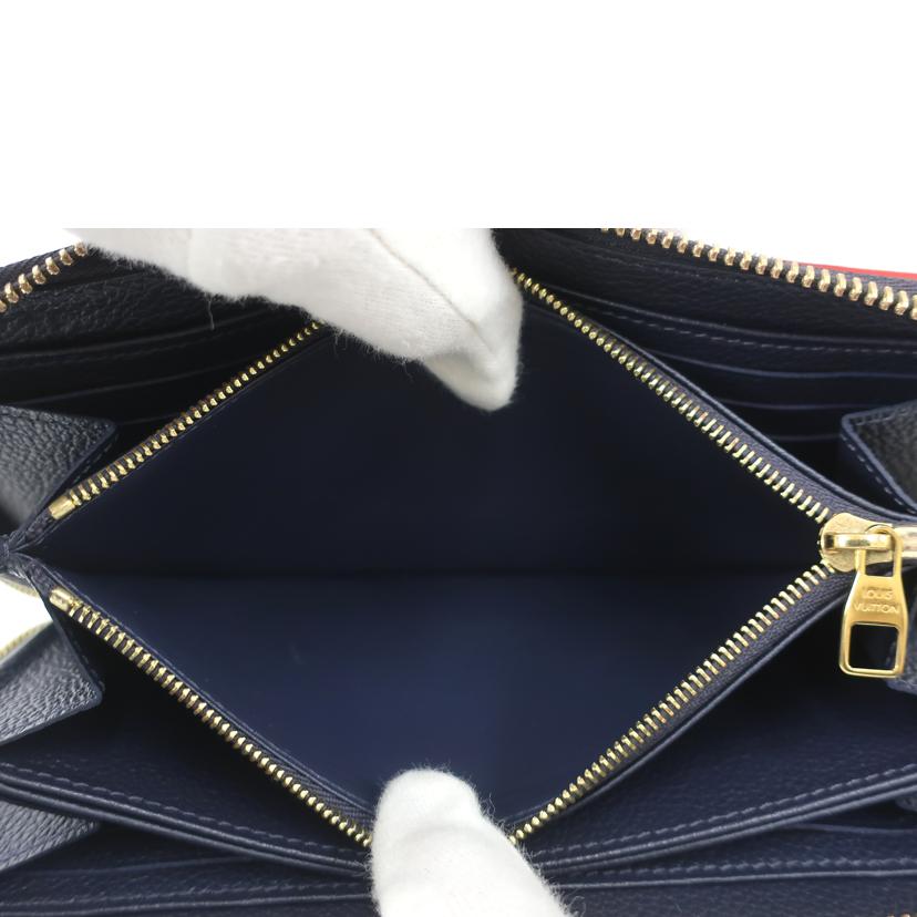 LOUIS VUITTON ルイ・ヴィトン/アンプラント　ジップウォレット　長財布　ネイビー/M62121//RFI*/ABランク/65