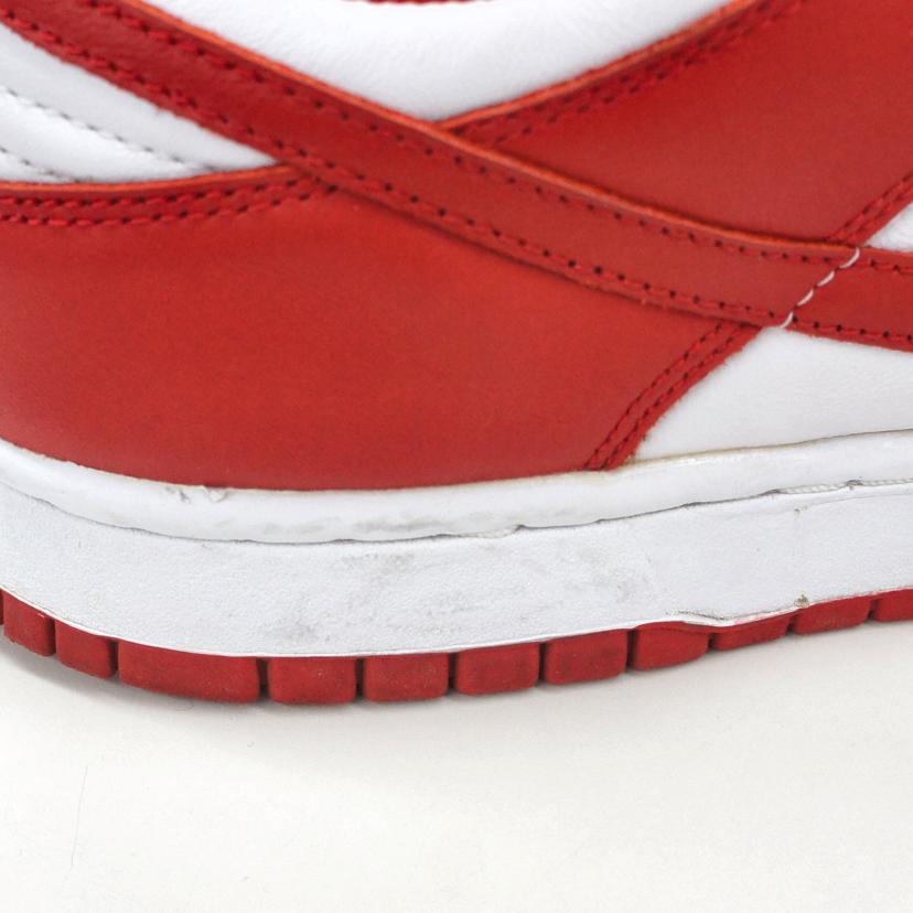 NIKE ナイキ/Nike／Dunk　Low　SP　＂White　and　University　Red＂/CU1727-100//26.5cm/ABランク/03