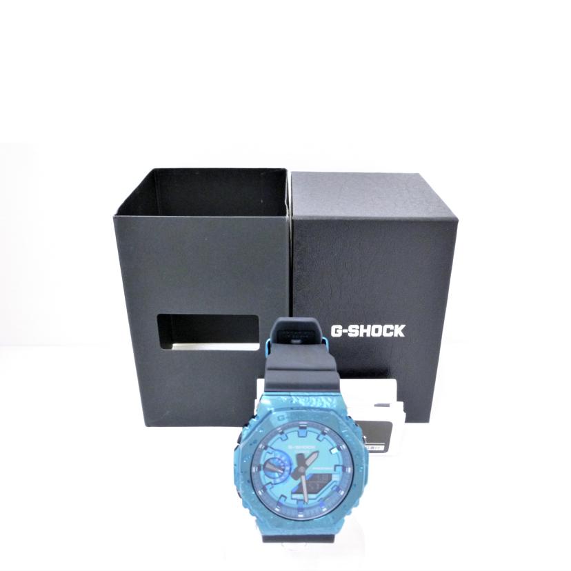 CASIO カシオ/G－SHOCK／2100シリーズ／アドベンチャーラーズストーン／クォーツ/GM-2140GEM-2AJP//Aランク/88