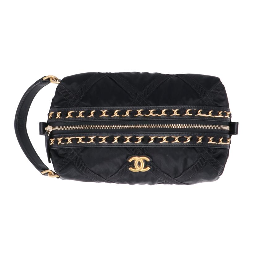 CHANEL シャネル/ココマークナイロンアイマスク＆ポーチ／GC金具/AP2678//319*****/ABランク/75