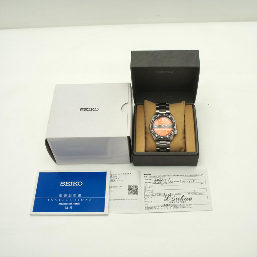 SEIKO セイコー/セイコー5スポーツ・KSSシリーズ／自動巻/SBSA219//350***/SAランク/75