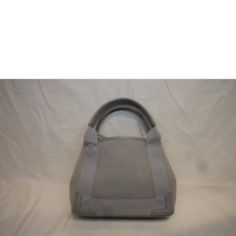 BALENCIAGA バレンシアガ/ネイビーカバス／キャンバス　グレー/3902346//ABランク/92