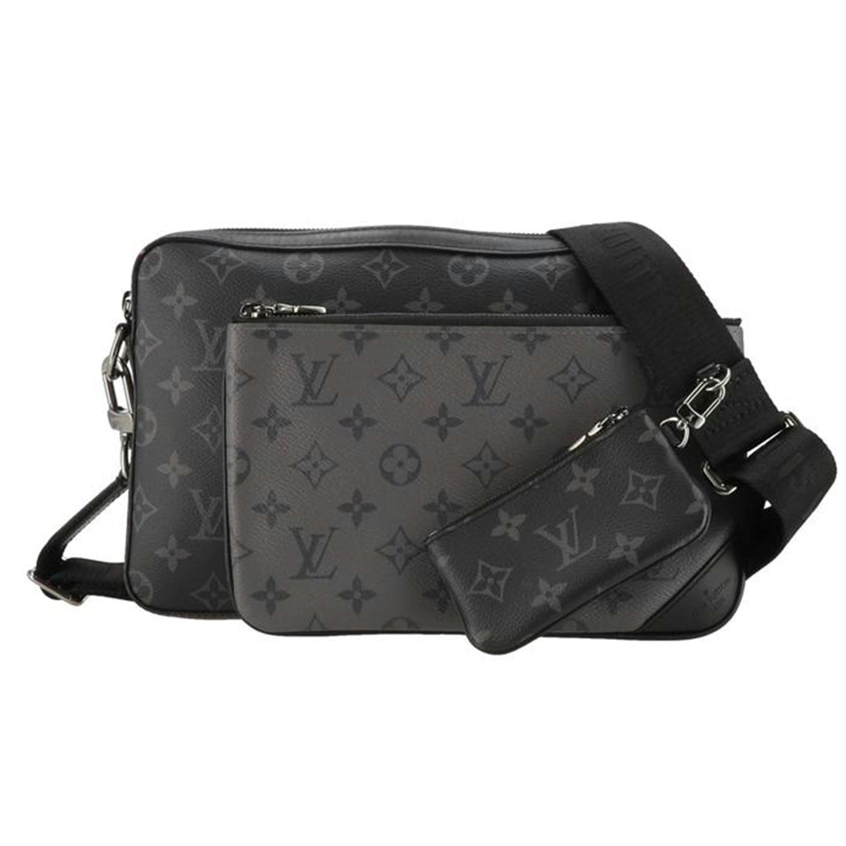 LOUIS VUITTON ルイヴィトン/トリオ・メッセンジャー/モノグラム・エクリプス/M69443//RFI*/Aランク/19
