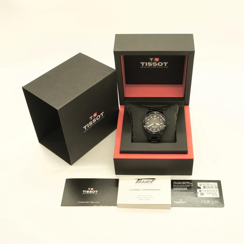 TISSOT ティソ/SEA　STAR1000　パワーマティック80自動巻/T120.807.33.051.00//Aランク/89