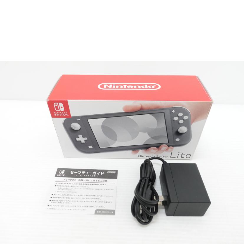 nintendo 任天堂/ニンテンドースイッチLite本体グレー/HDH-S-GAZAA//XJJ70002341470/ABランク/88