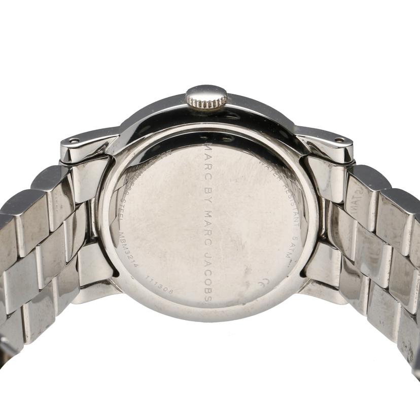 MARC  JACOBS  MBM3214 腕時計 Marc By Marc Jacobs Amy Silver Dial Two-Tone Ladies Watch