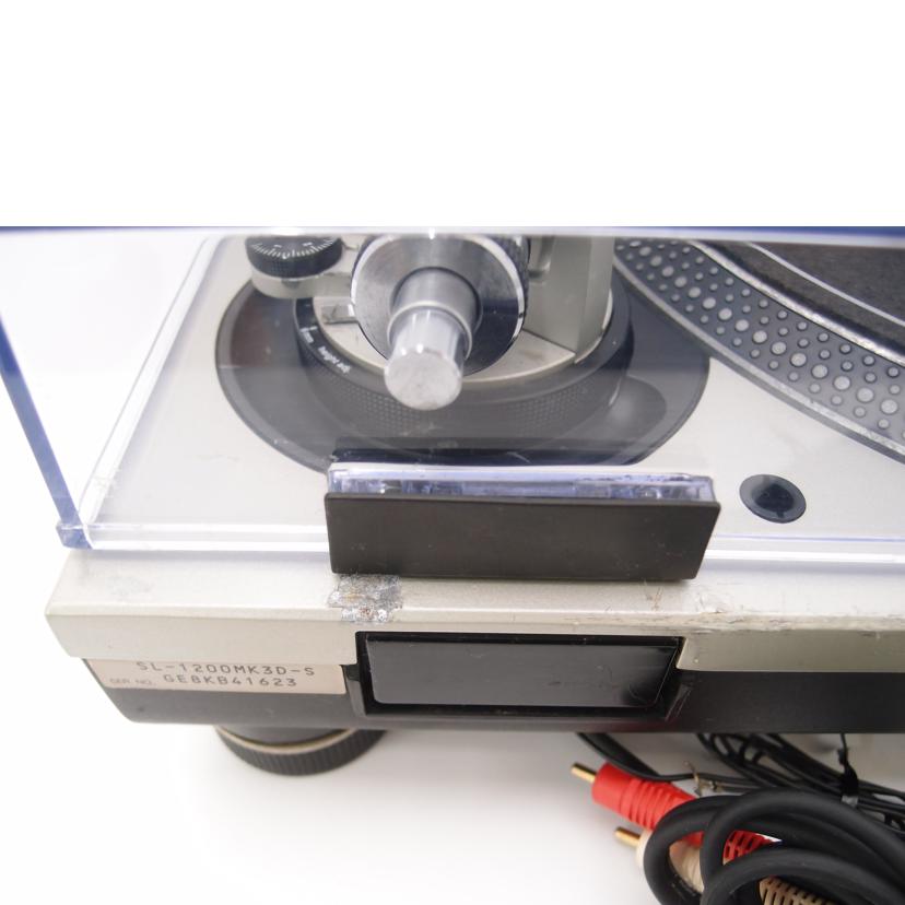 Technics テクニクス/ターンテーブル/SL-1200MK3D//GE8KB41623/Bランク/69