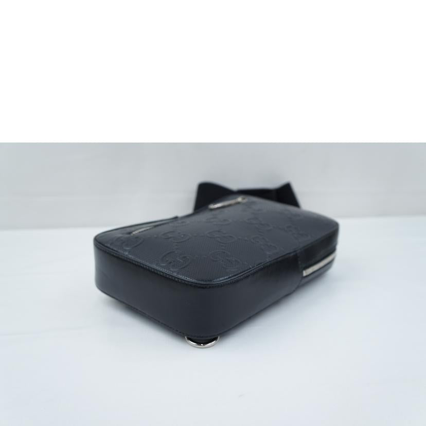 GUCCI グッチ/GGエンボス　クロスボディ/700431//520***/ABランク/67