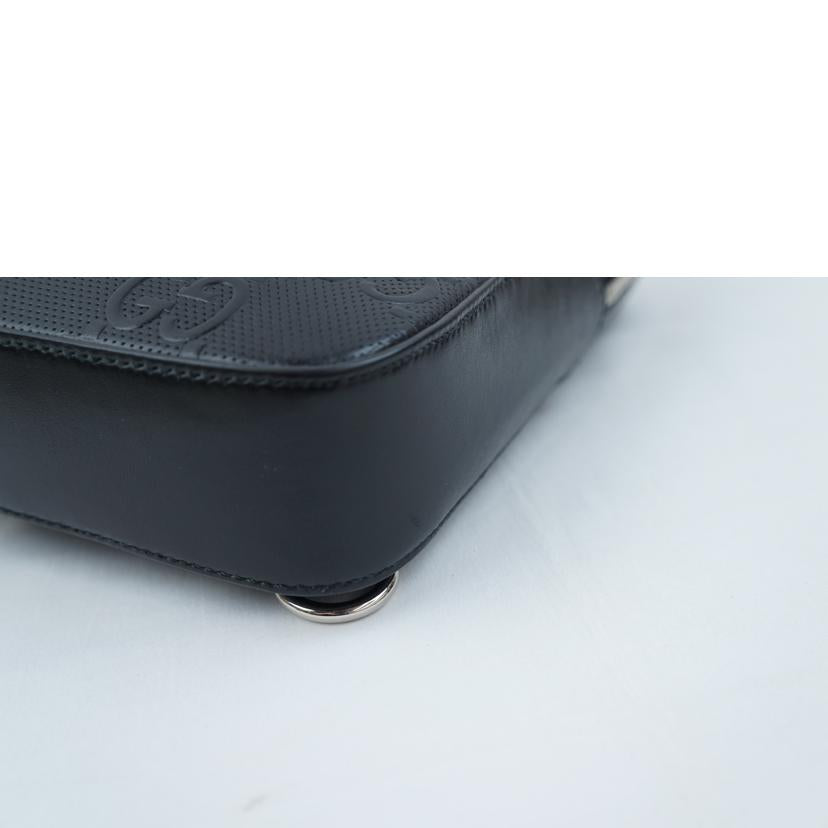 GUCCI グッチ/GGエンボス　クロスボディ/700431//520***/ABランク/67