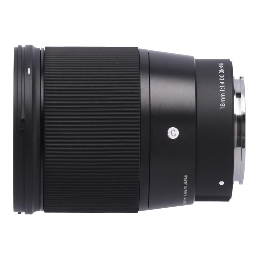 SIGMA シグマ/16mmF1．4DC　DN/16mm F1.4 DC DN//54726339/Bランク/70