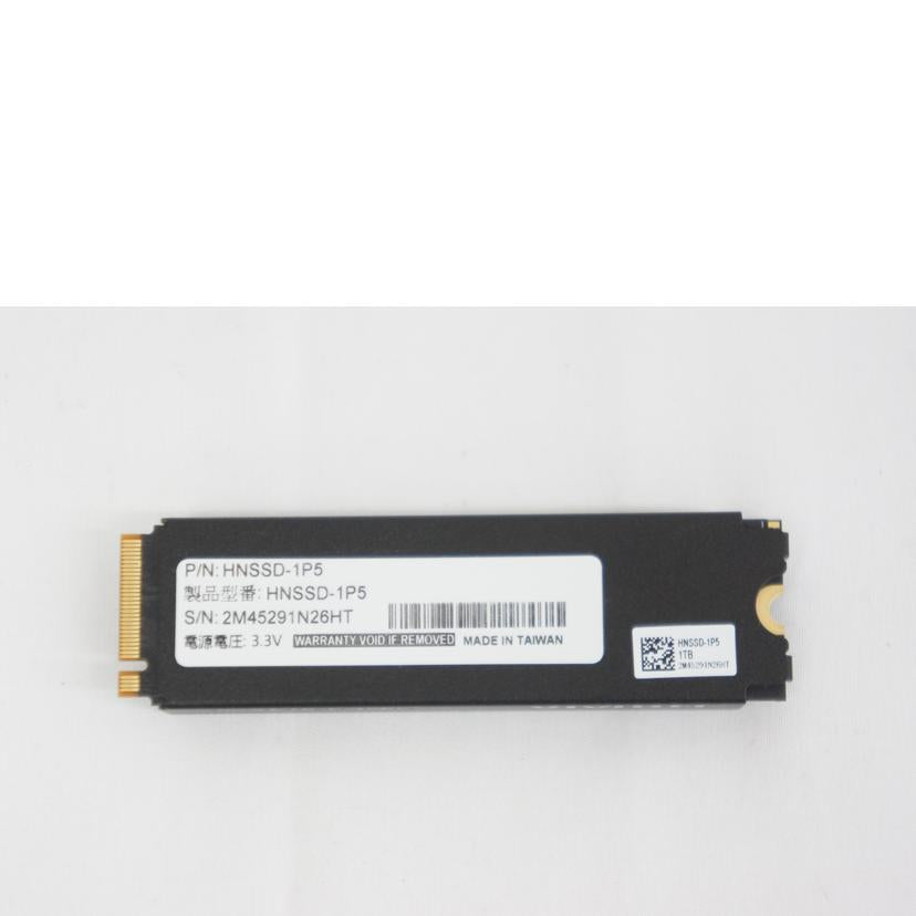 I．O　DATE アイオーデータ/PS5対応SSD　1TB/HNSSD-1P5//2M45291N26HT/Aランク/05