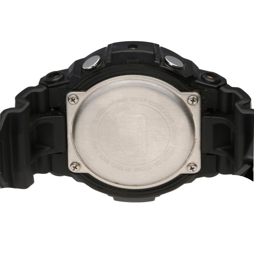 CASIO カシオ/G－SHOCK／アナデジ／ガリッシュブラック/GA-200BW-1AJF//522*/Aランク/19