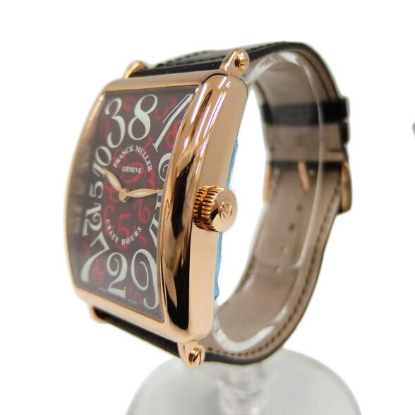 FRANCK　MULLER ﾌﾗﾝｸﾐｭﾗｰ/ロングアイランド・クレイジーアワーズ／PG／オートマチック/1200CH//178/Aランク/82