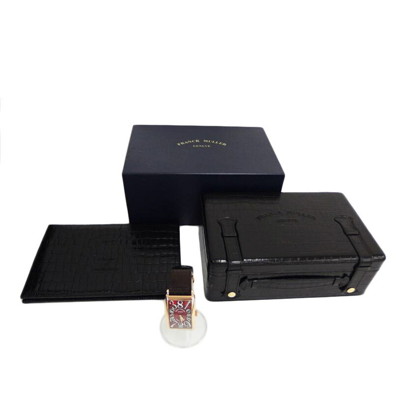 FRANCK　MULLER ﾌﾗﾝｸﾐｭﾗｰ/ロングアイランド・クレイジーアワーズ／PG／オートマチック/1200CH//178/Aランク/82