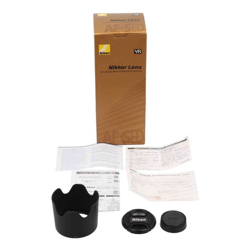 Nikon ニコン　/交換レンズ／70－300mm/AF-S VR 70-300mm f4.5-5.6G ED//2554616/ABランク/65
