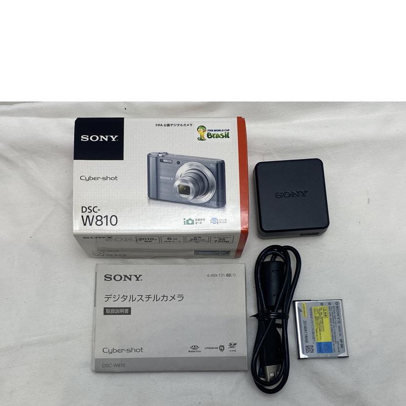 SONY ソニー/サイバーショット コンパクトデジカメ/DSC-W810//5683873/Bランク/51