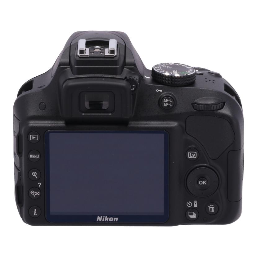 Nikon ニコン/デジタル一眼　　ダブルズームキット/D3300  ﾀﾞﾌﾞﾙｽﾞｰﾑｷｯﾄ2//2115037/ABランク/62