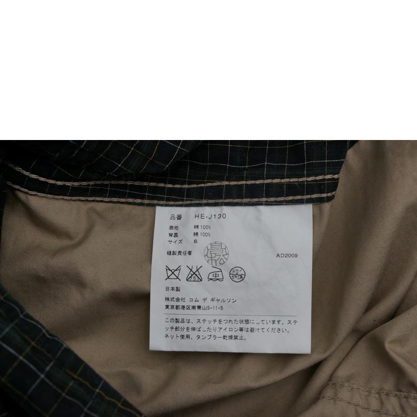 COMME　des　GARCONS　HOMME　 コムデギャルソンオム/COMME　des　GARCONS　ジャケット　チェック//Bランク/78