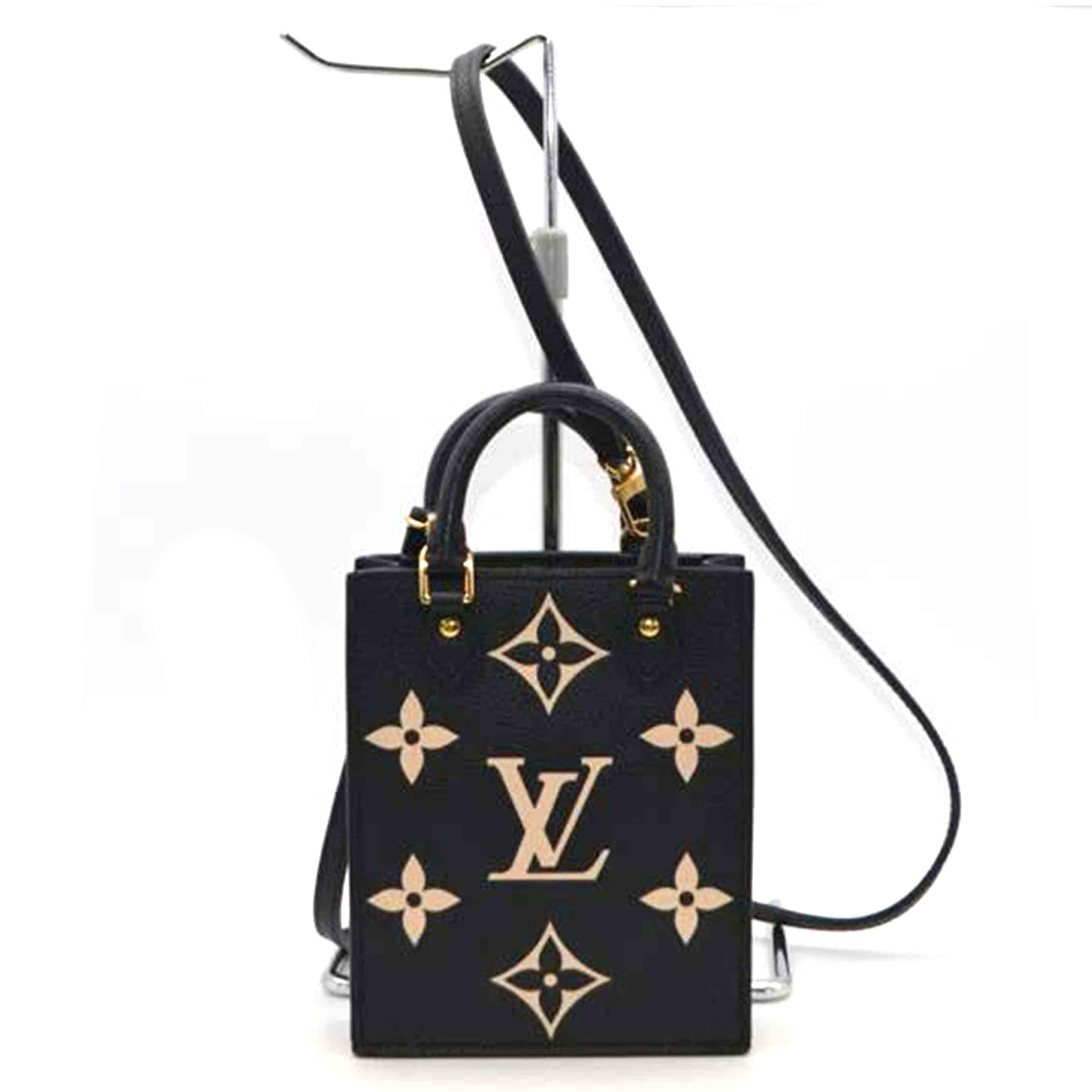 LOUIS VUITTON ルイヴィトン/プティット・サックプラ／モノグラム・アンプラント／バイカラー/M57937//RFI****/ABランク/89