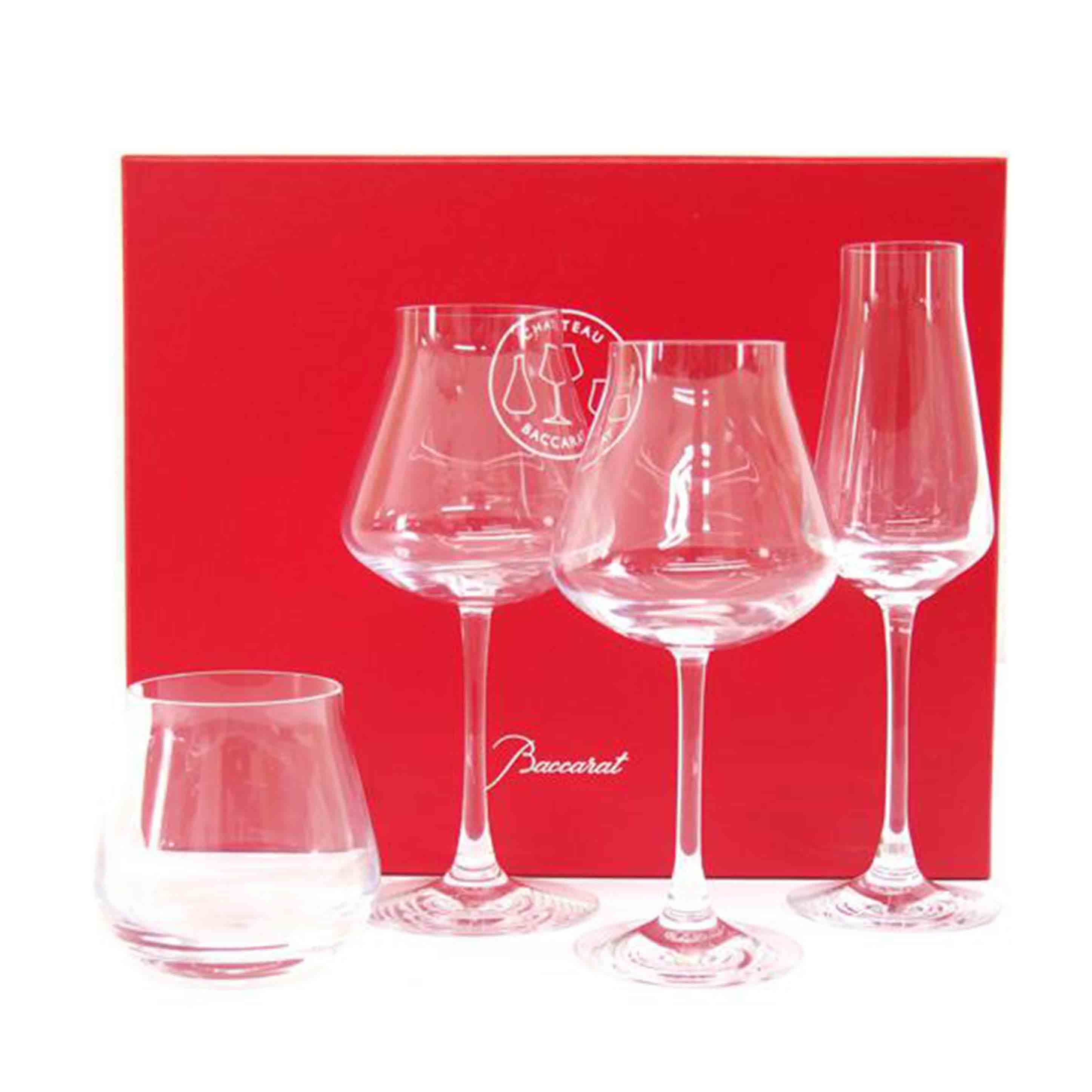 BACCARAT バカラ/BACCARAT　マイシャトーバカラ　4客セット//Aランク/71