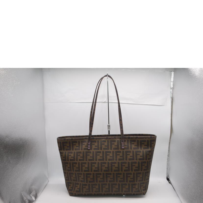 FENDI フェンディ/ズッカコーティングキャンバスレザートート/8BH198//UZD****/ABランク/89