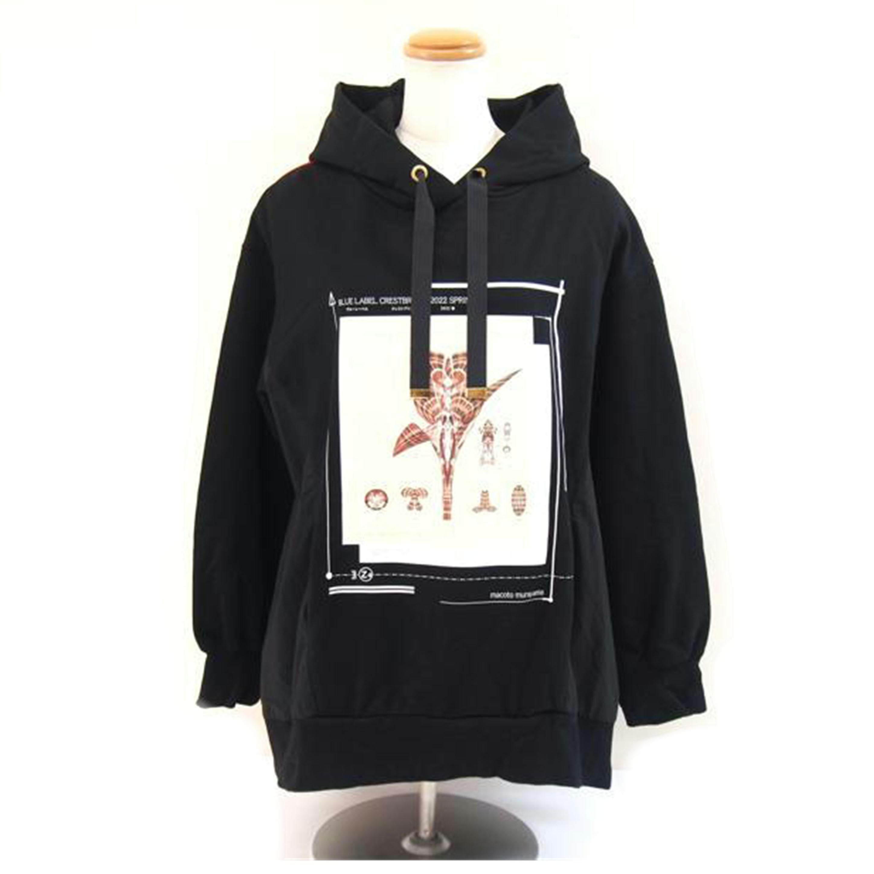 BLUE　LABEL　CRESTBRIDGE　 ブルーレーベルクレストブリッジ/BULU　LABEL　CRESTBRIDGE　異素材パーカー/55P23-799-09//Bランク/71