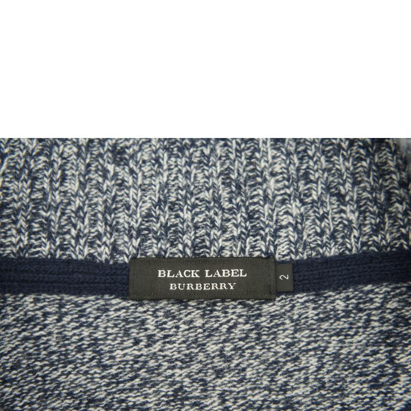 BURBERRY　BLACK　LABEL バーバリーブラックレーベル/BURBERRY　BK　カーディガン　ウール　厚手　NV//ABランク/78