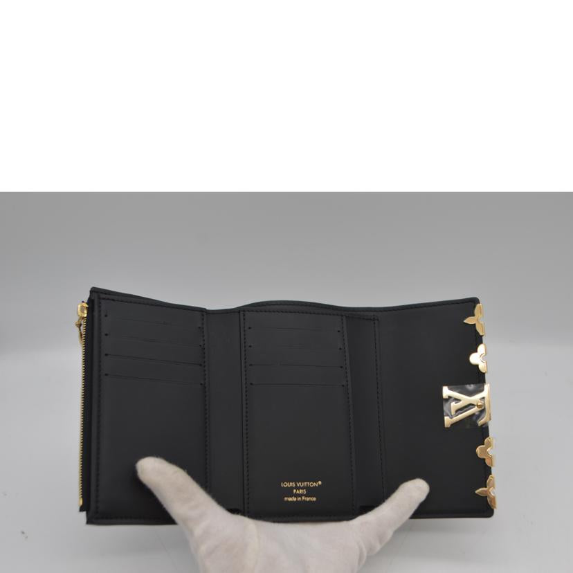 LOUIS VUITTON ルイヴィトン/ポルトフォイユ・カプシーヌコンパクト/トリヨンレザー/ノワール/M82764//RFI****/SAランク/89