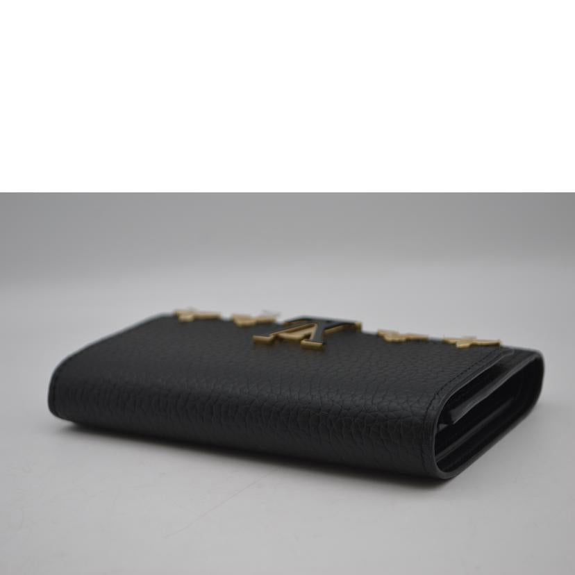LOUIS VUITTON ルイヴィトン/ポルトフォイユ・カプシーヌコンパクト/トリヨンレザー/ノワール/M82764//RFI****/SAランク/89