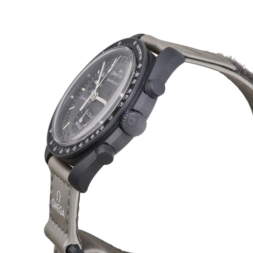 OMEGA×swatch オメガ×スウォッチ/ムーンスウォッチ／MISSION　TO　MERCURY／クオーツ/SO33A100//Aランク/41