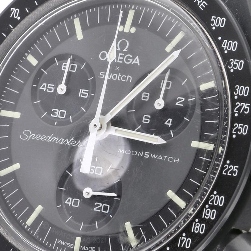 OMEGA×swatch オメガ×スウォッチ/ムーンスウォッチ／MISSION　TO　MERCURY／クオーツ/SO33A100//Aランク/41