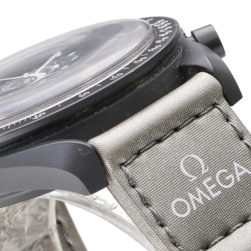 OMEGA×swatch オメガ×スウォッチ/ムーンスウォッチ／MISSION　TO　MERCURY／クオーツ/SO33A100//Aランク/41