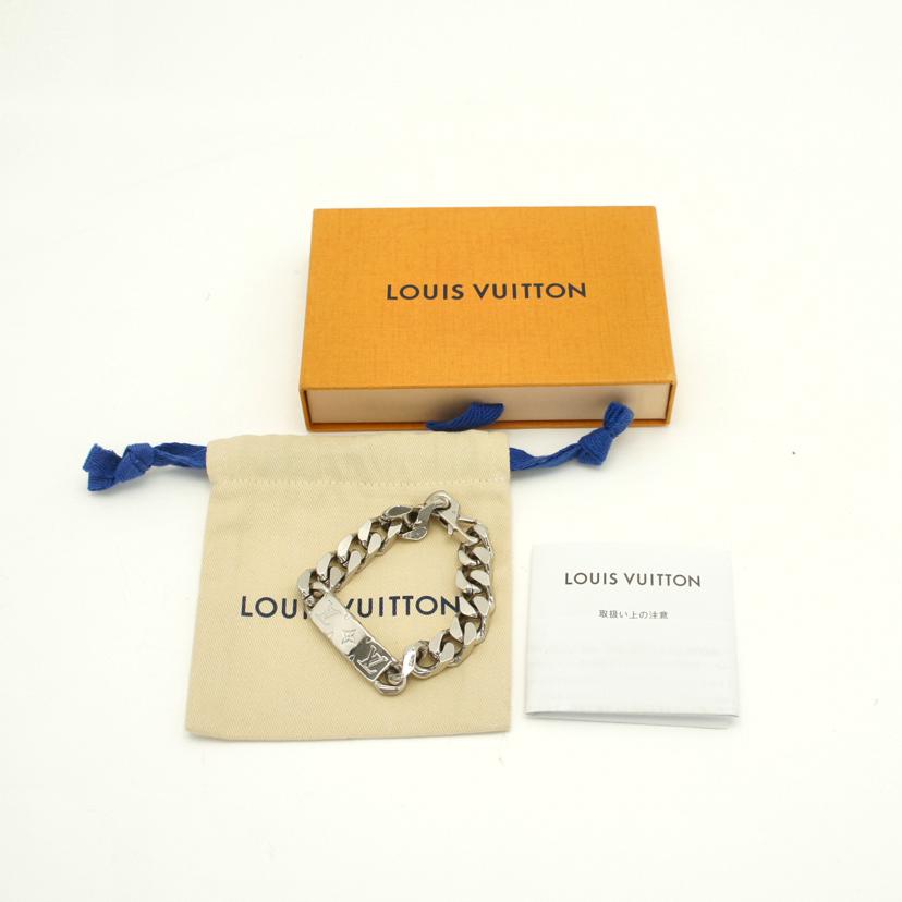 LV／25 ルイヴィトン/チェーンブレスレット／モノグラム／約19cm/M00855//DI2***/Bランク/75