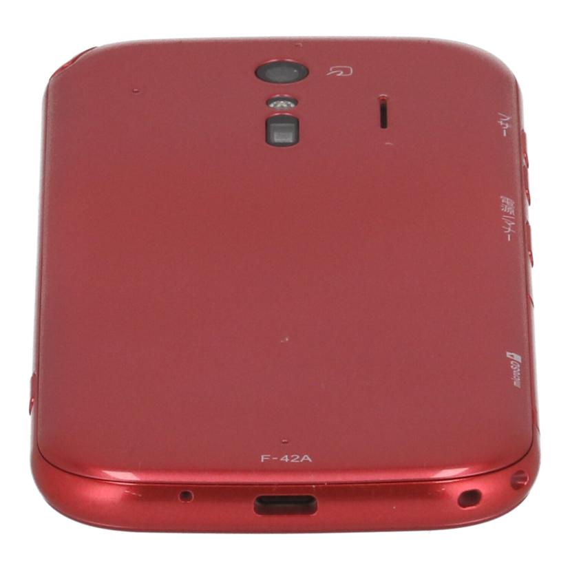 FUJITSU　FCNT　docomo 富士通 フジツウ　/スマートフォン／らくらくスマートフォン　32GB/F-42A//907107C7/Bランク/67
